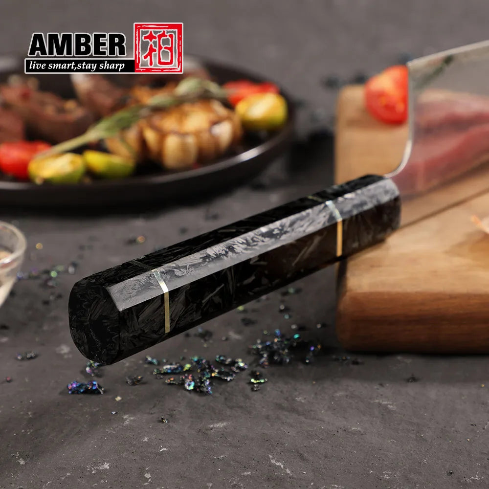 67-layer Damascus steel 8" Kiritsuke Kitchen knife