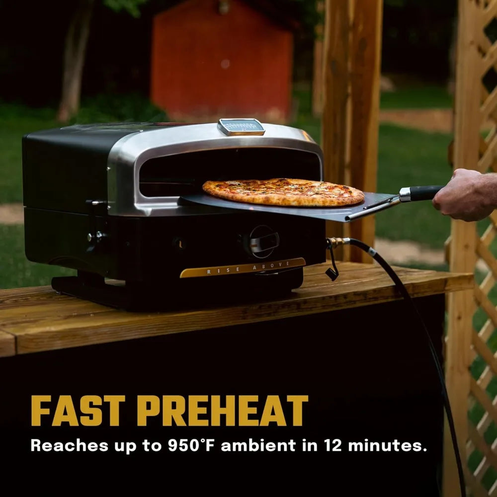 16 Propane Pizza Oven with Rotating Cooking Stone