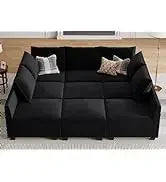 L Shaped Couch with Reversible Chaise.