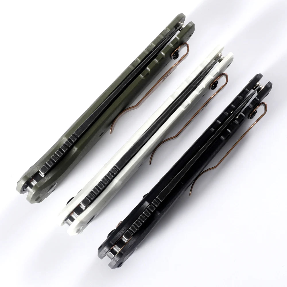 4300 154CM blade g10 handle folding knives