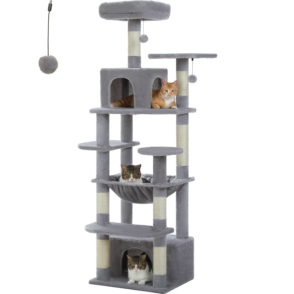 Large Cat Tree and Tower for Indoor Cats
