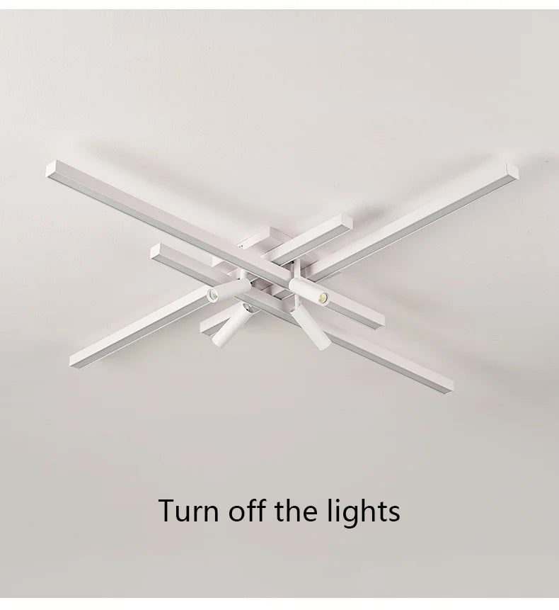 Ceiling Lights Long Line lamps, w/wo Remote