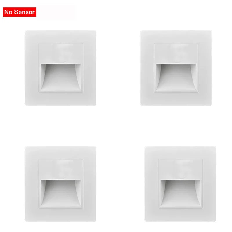 Motion Sensor led lights, AC 110V-240V, Recessed