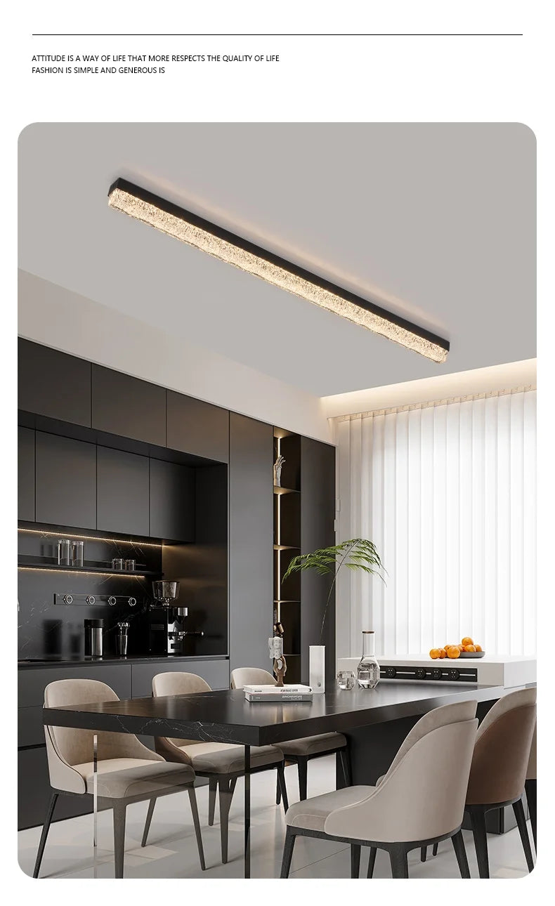 Ceiling Light Long Lamp, Dressing Room, Foyer