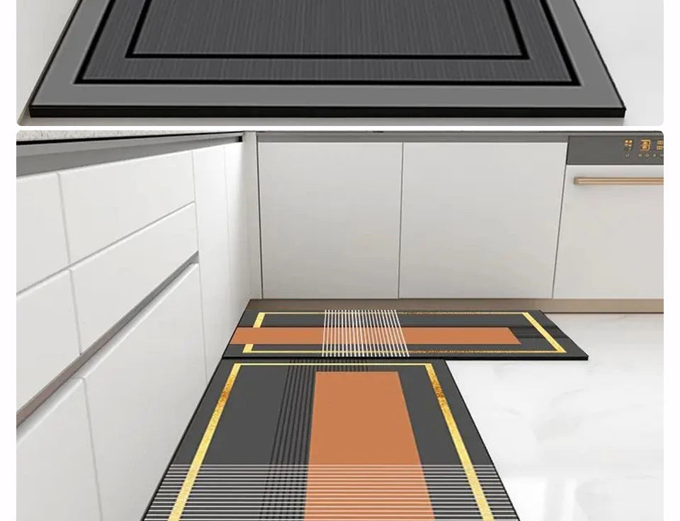 Waterproof Floor Mat, Long Strip Carpets