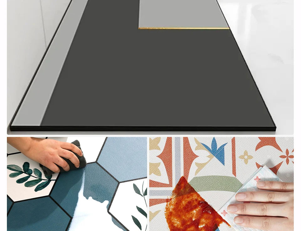 Waterproof Floor Mat, Long Strip Carpets