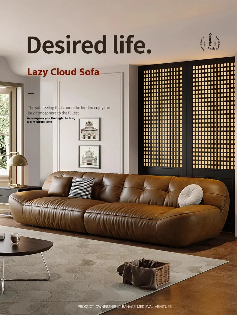 Leatherette Living Room Sectional Sofa Sets