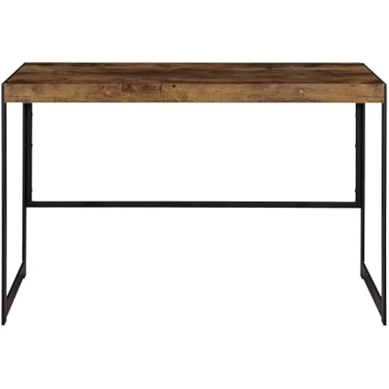 Engineered Wood – 47" Writing Desk with Farmhouse Style