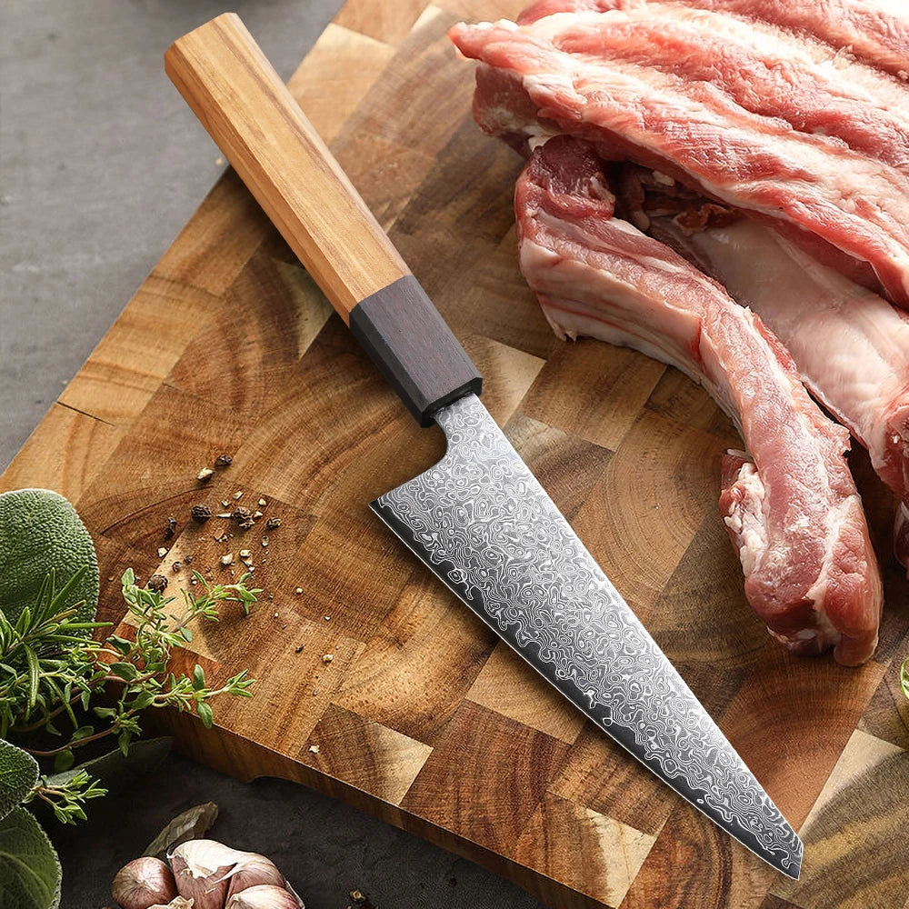 6-inch Honesuki Knife Damascus Steel Kitchen Chef Knives