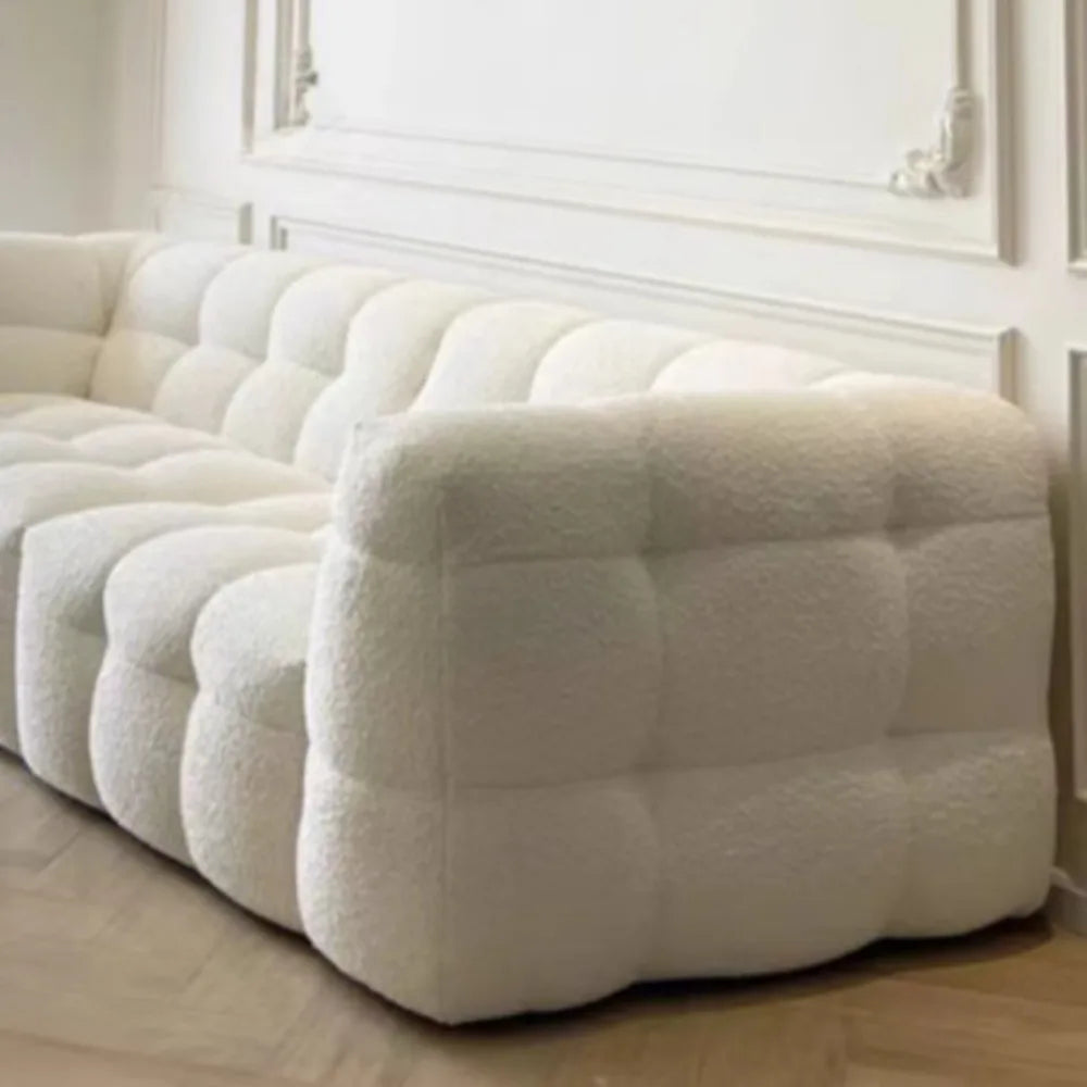 Plush Reclining Sofa Corner Lounger