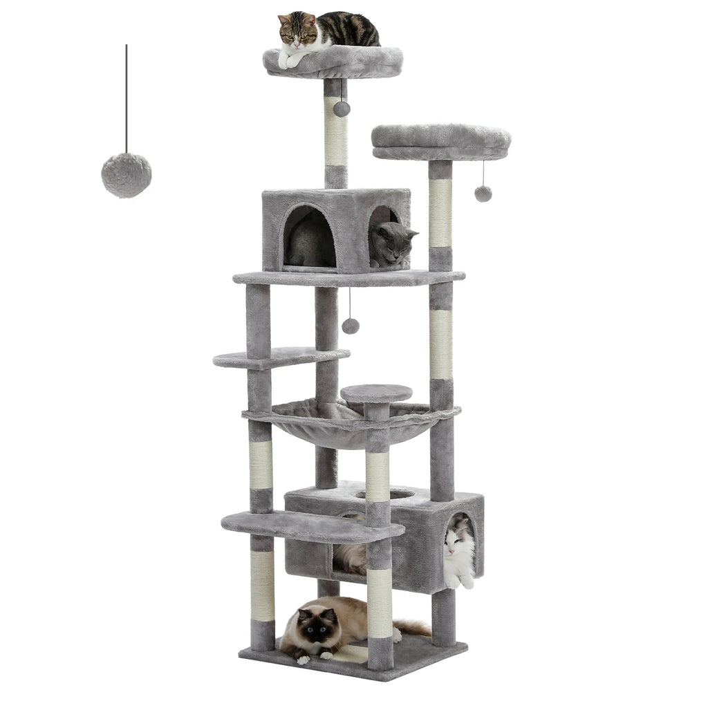 Large Cat Tree and Tower for Indoor Cats