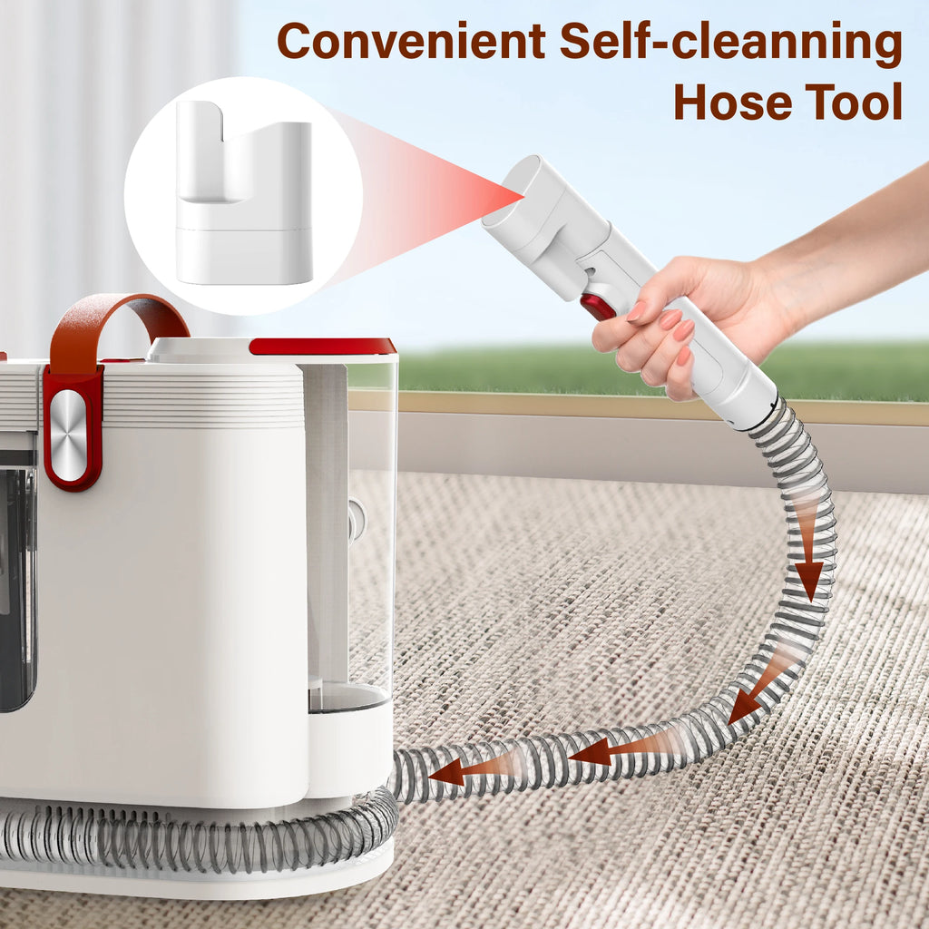 Carpet Cleaner with Wide Path Tool, Self-Cleaning