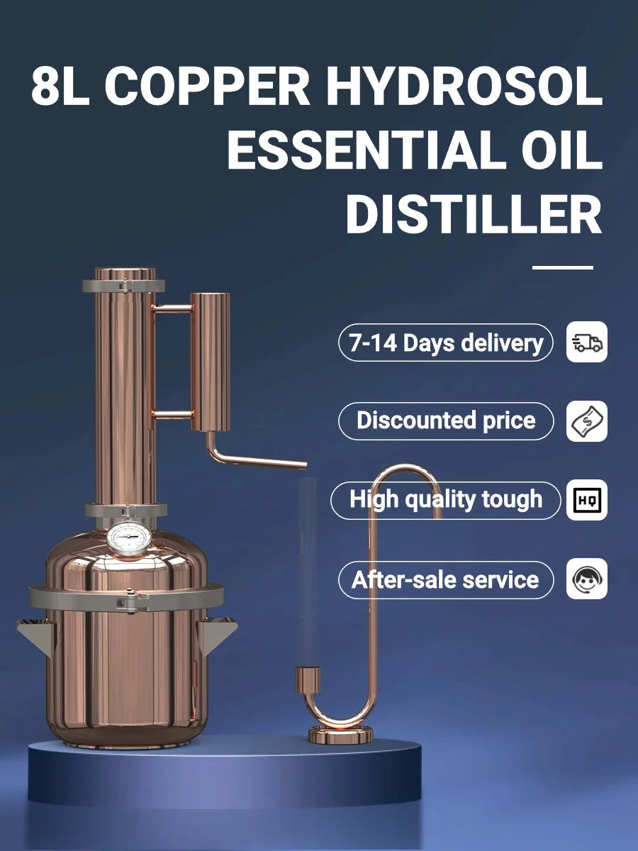 8L Home Distiller Essential Oil Distillation Kit