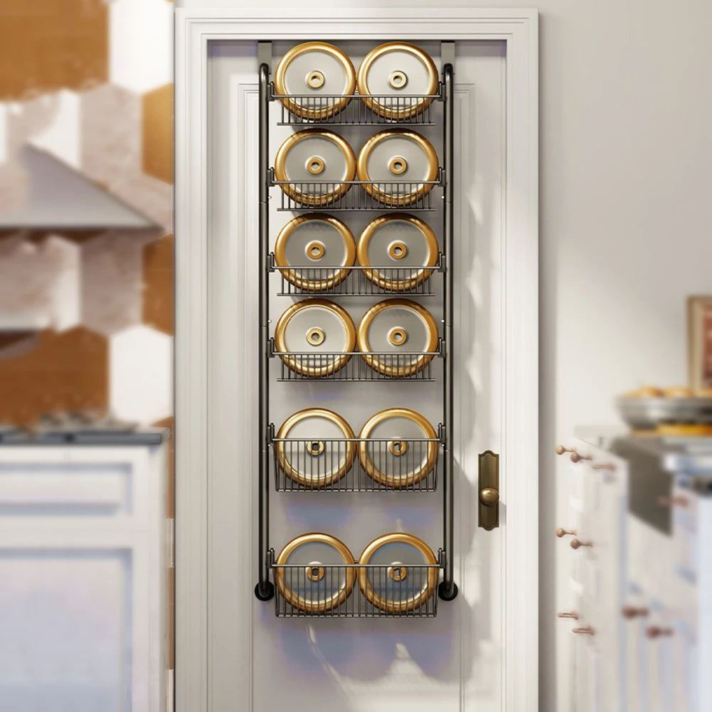 Over The Door Storage Organizer, Metal Hanging Shelf