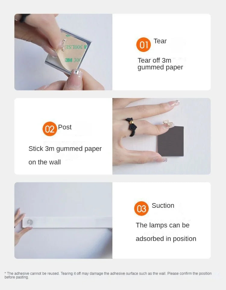 Motion Sensor Portable Rechargeable Led Lamp