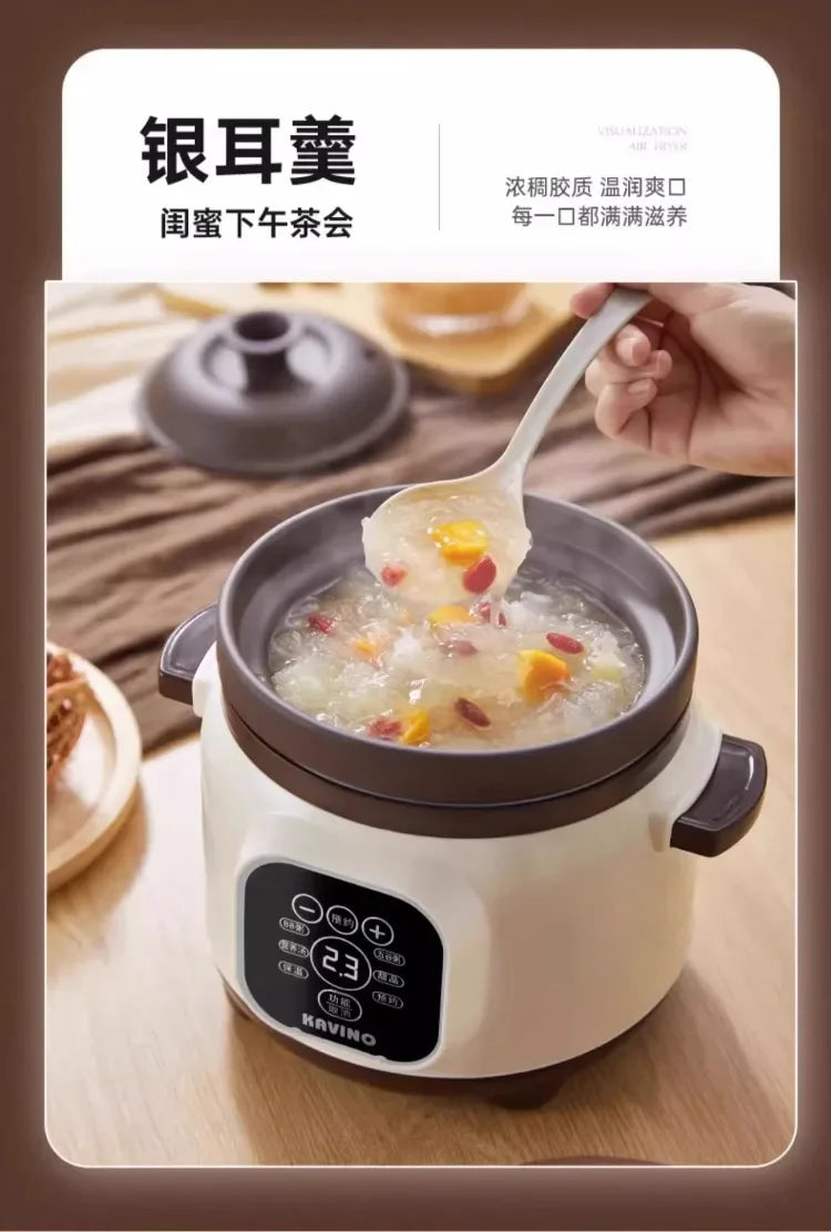 110V Electric Clay Pot Slow Cooker