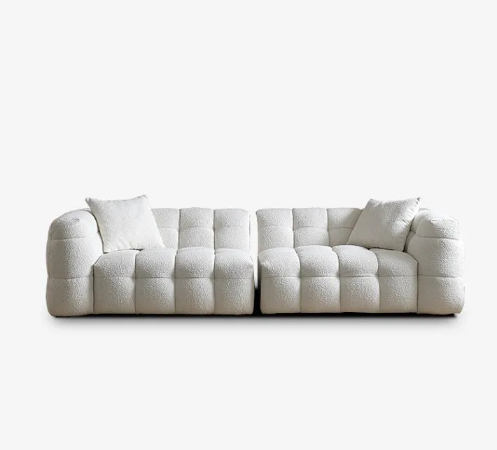 Plush Reclining Sofa Corner Lounger