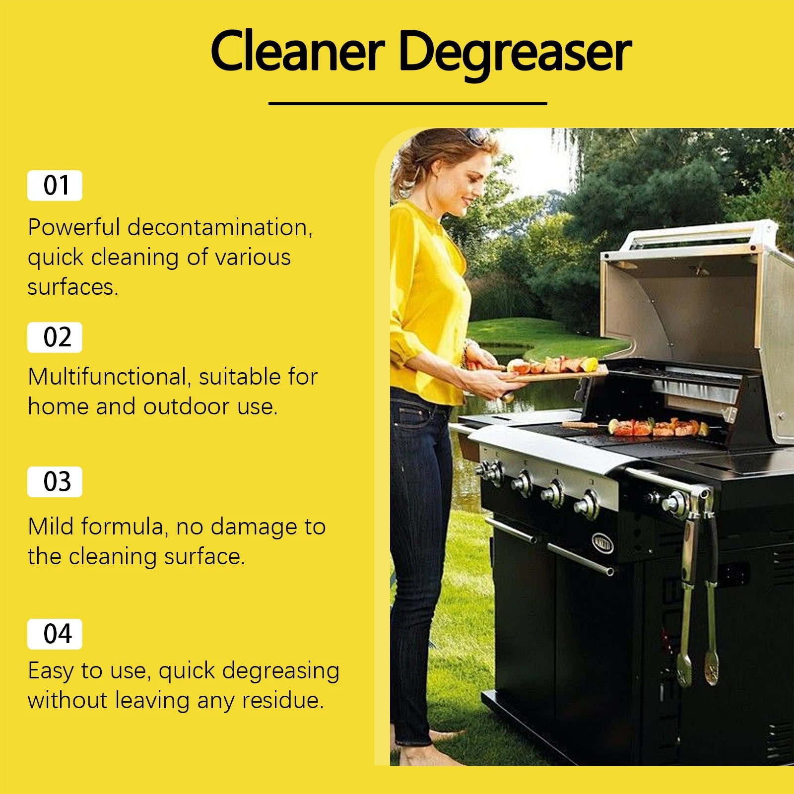 Cleaner Spray Oven Oil Stain Heavy Duty Degreaser