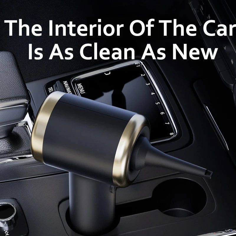 Suction and Blowing Mini Car Vacuum Cleaner