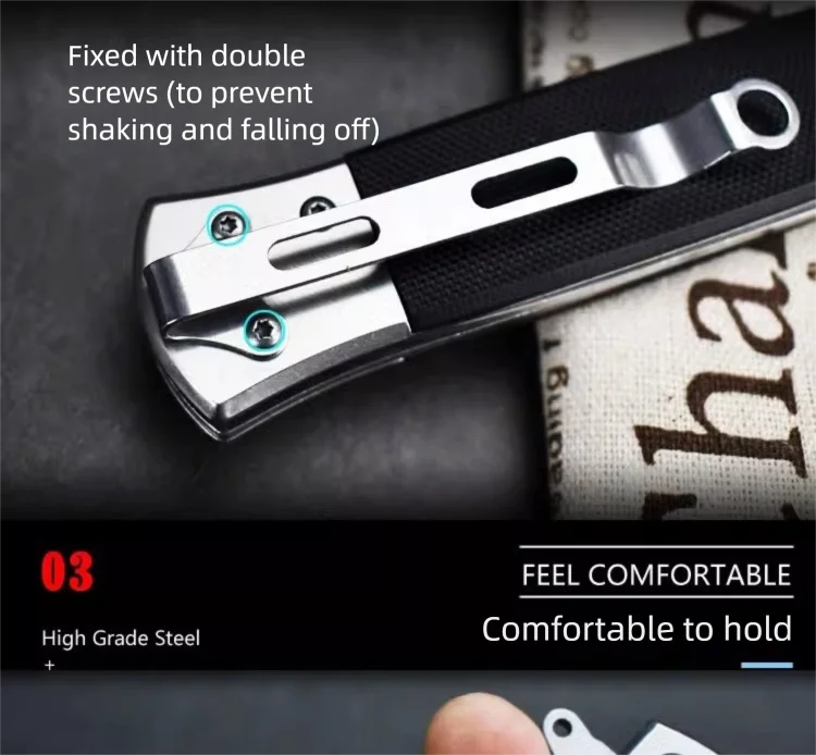 steel folding knife