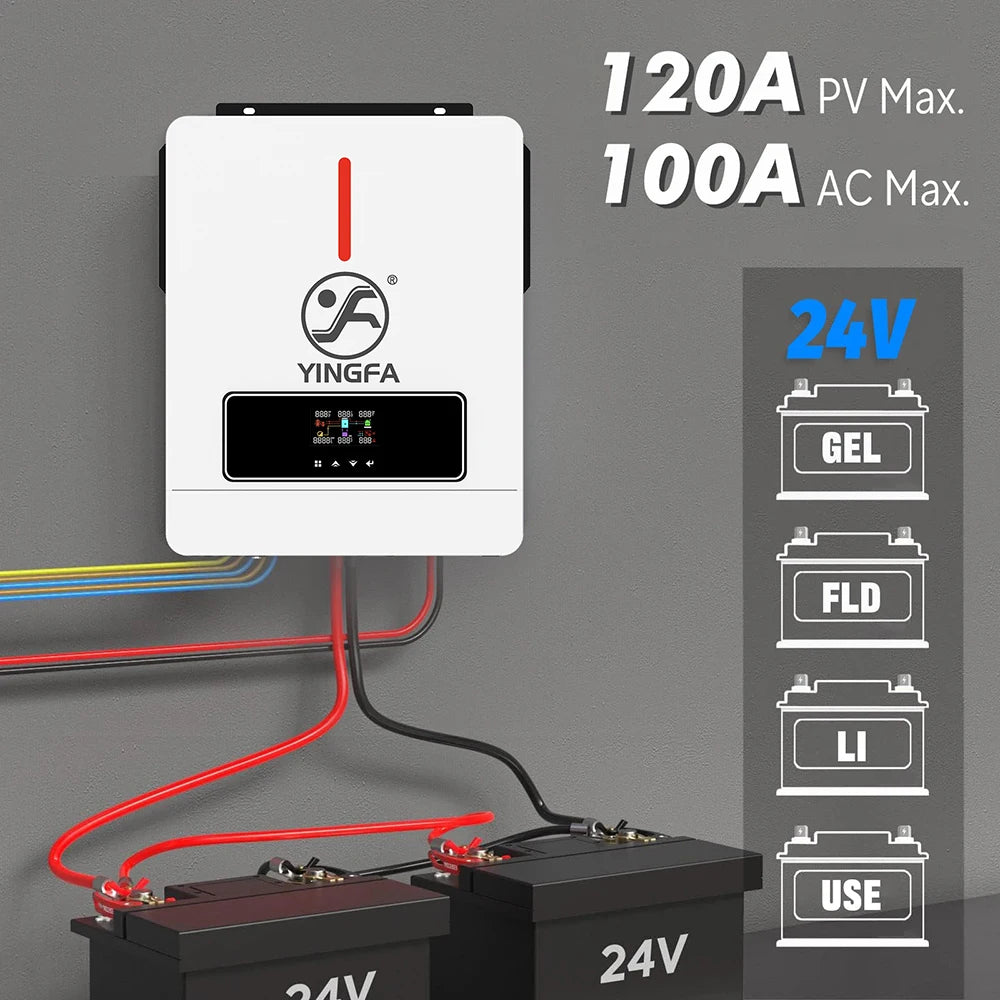 Solar Power Pure Sine Wave Inverter 3.6kW 24V 110V