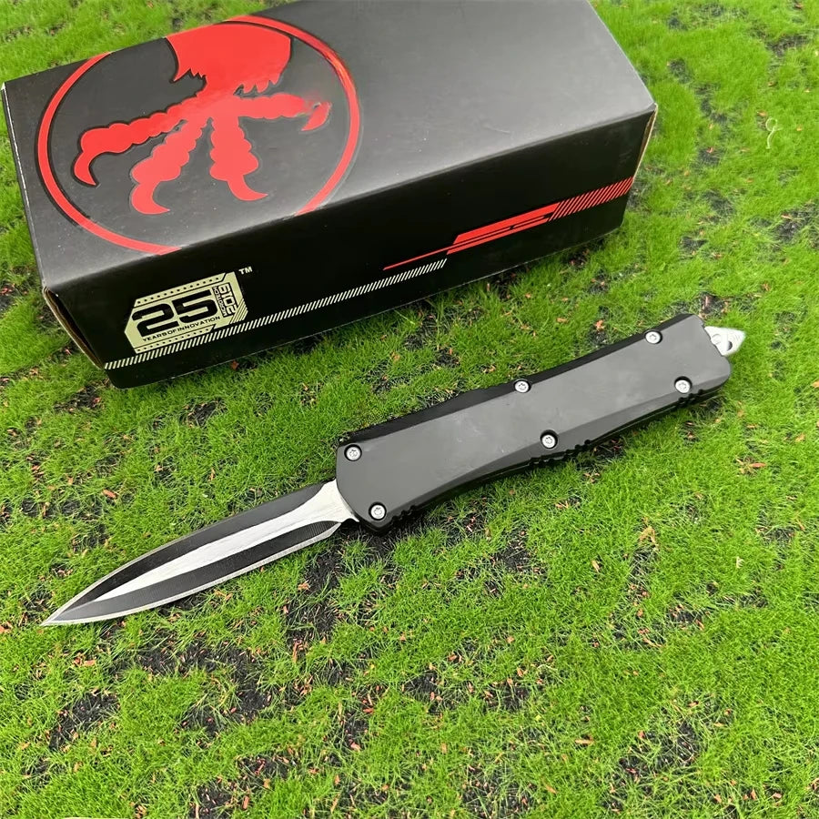 Folding Knife, Zinc Alloy Handle, 440C Blade