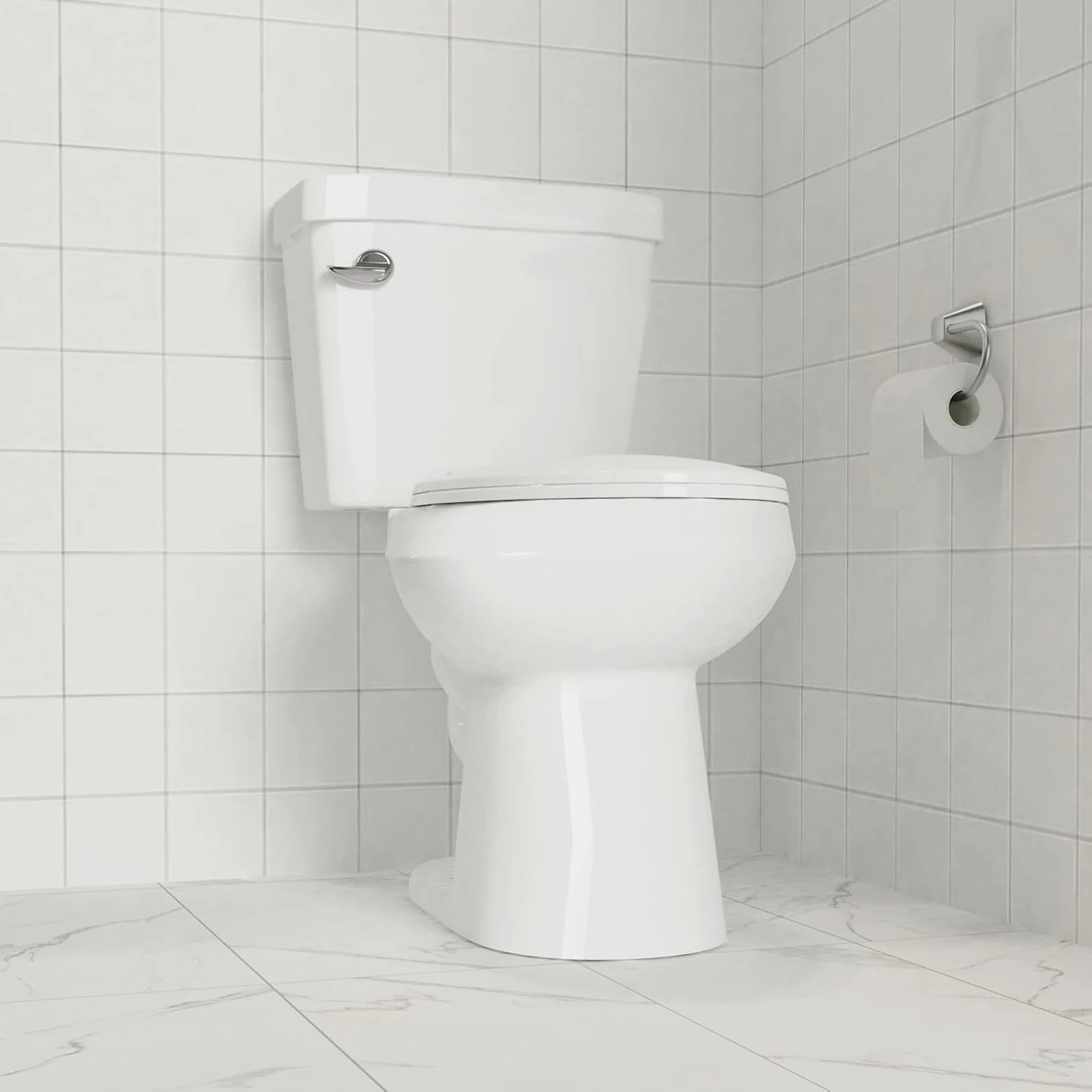Elongated Toilet Seat, Quick Release-Attach, Soft Close