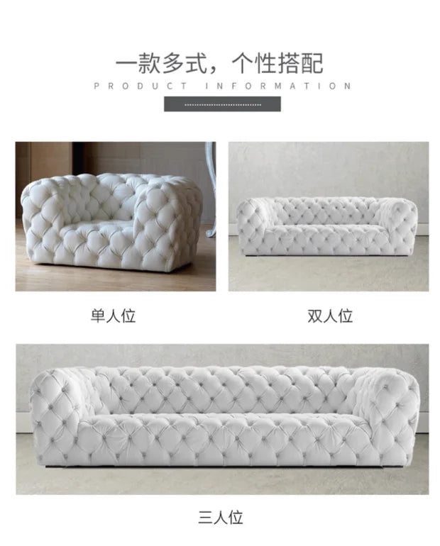 White Sofa, seats, Living Room Furniture