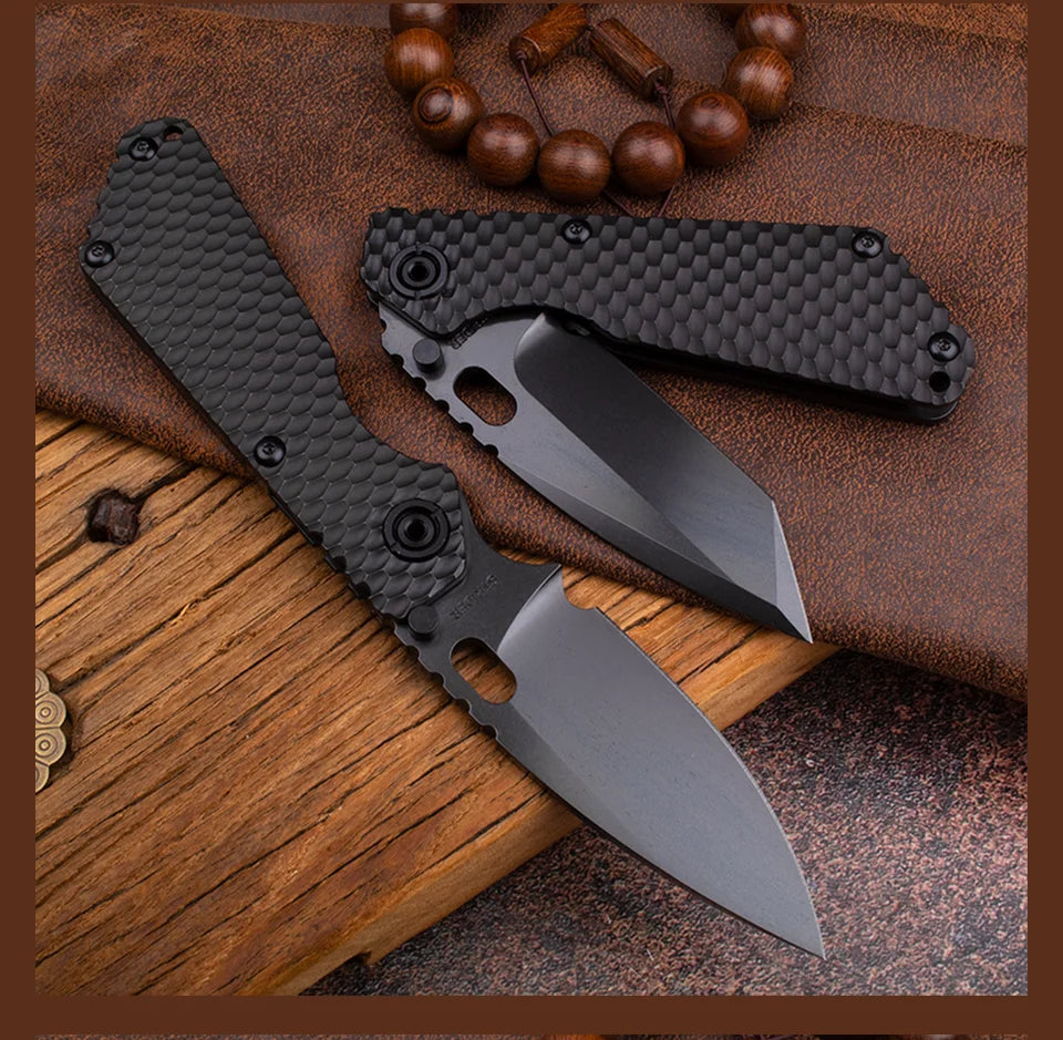 Titanium Handle, Folding Pocket Knife