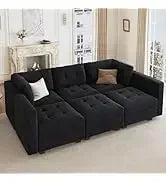 L Shaped Couch with Reversible Chaise.