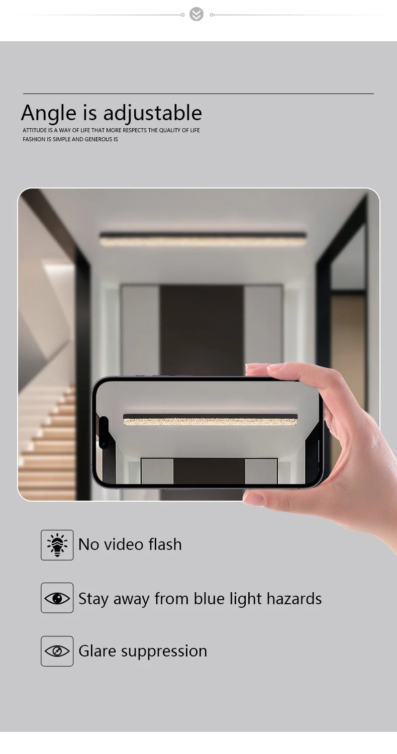 Ceiling Light Long Lamp, Dressing Room, Foyer