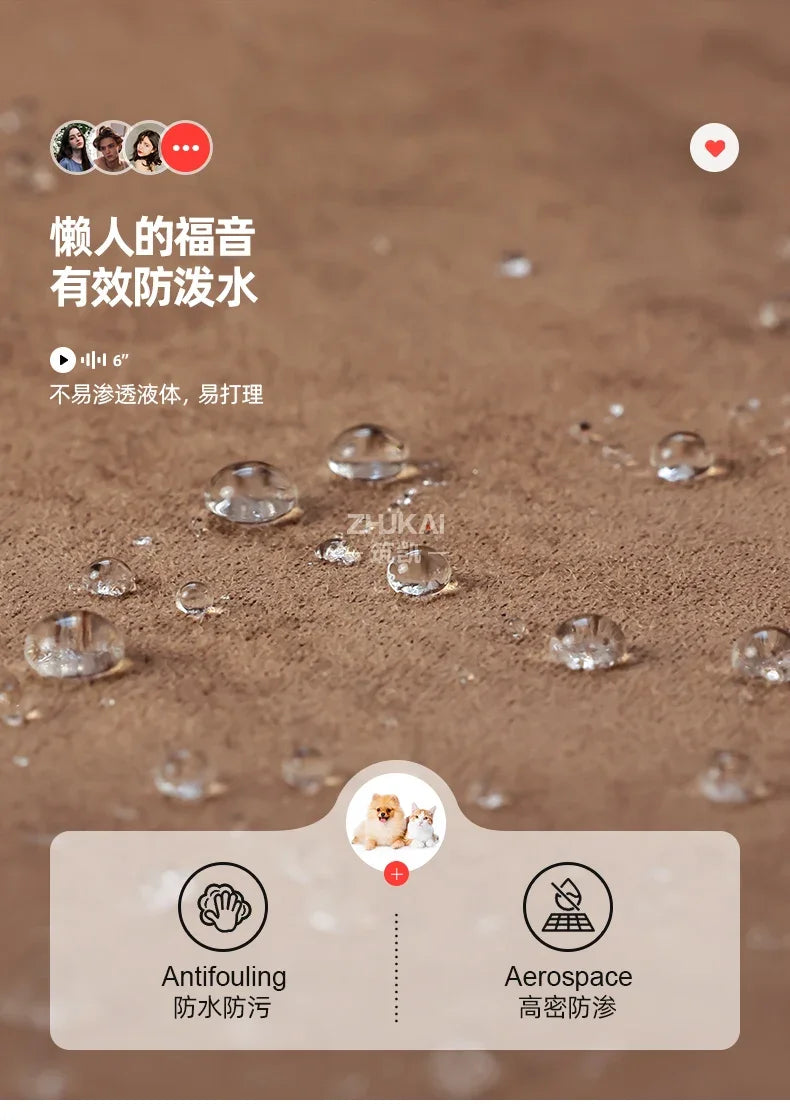 Fabric Corner Modular Living Room Sofas