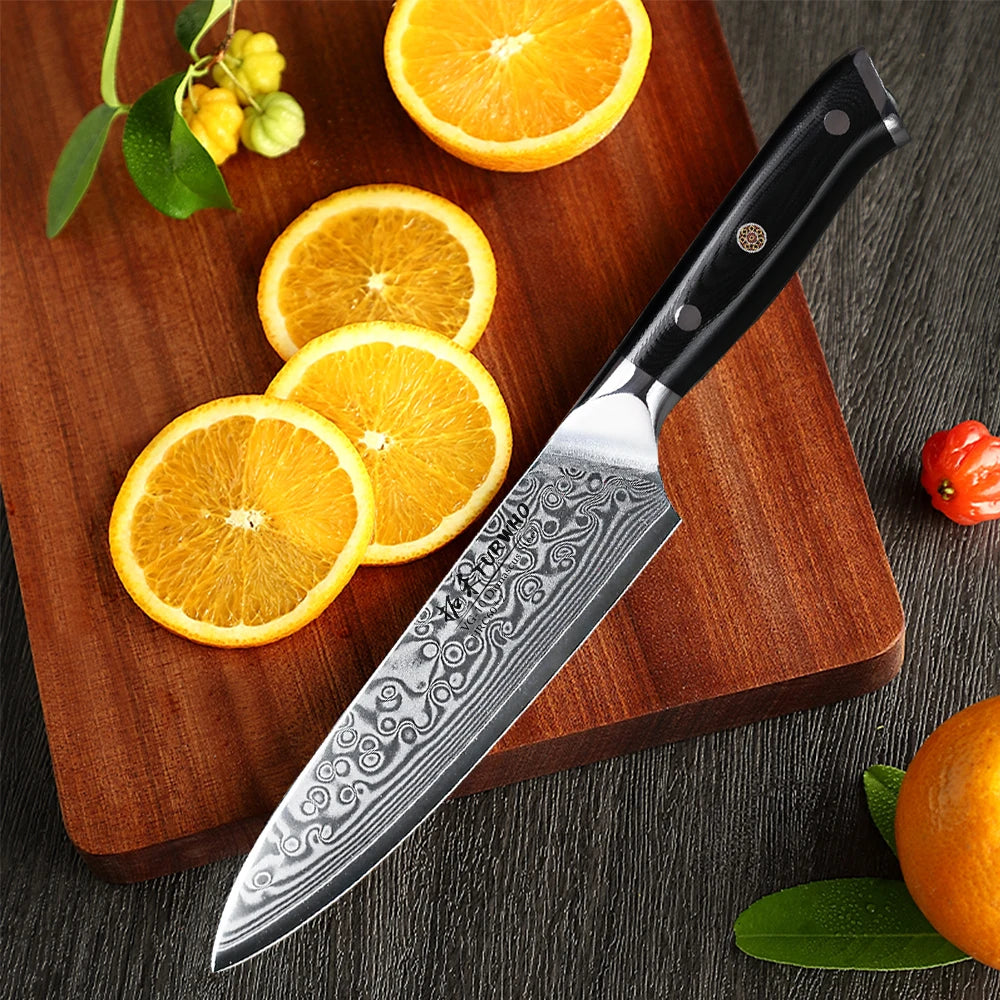 5“ Japanese 67 Layer Damascus Steel Paring Knife