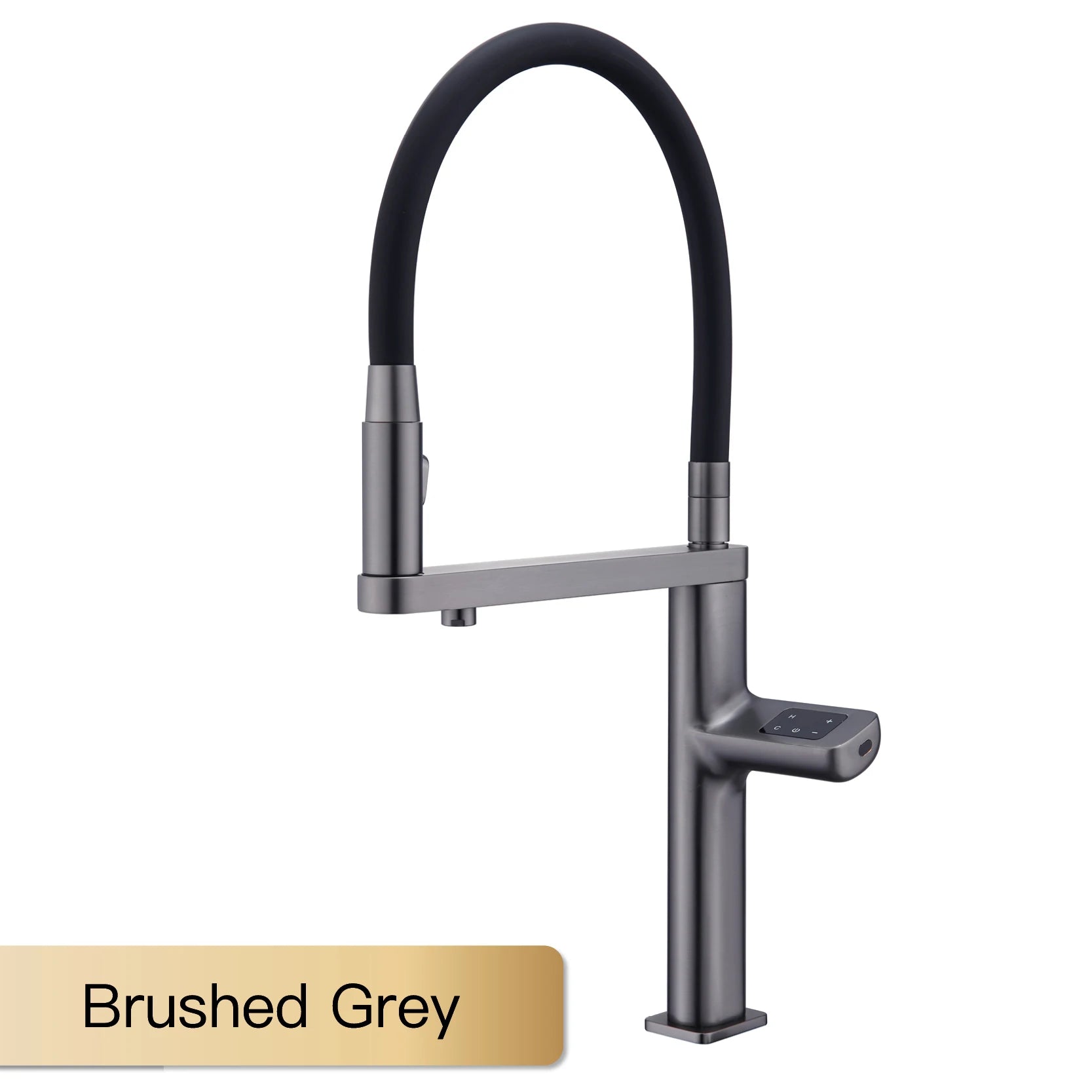 sensing kitchen faucet, LED display touch switch, 2 function spray