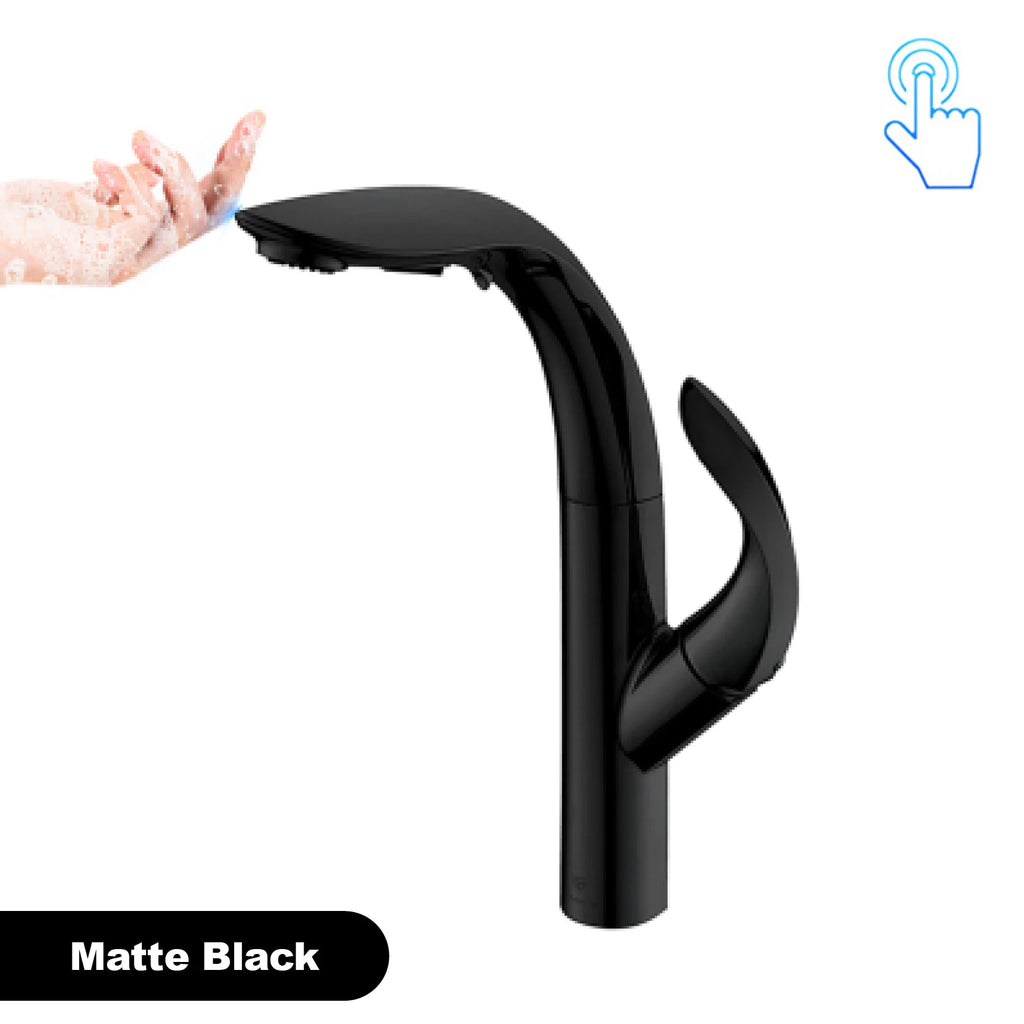 gold kitchen faucet, pull-out, 2 function Sprayer