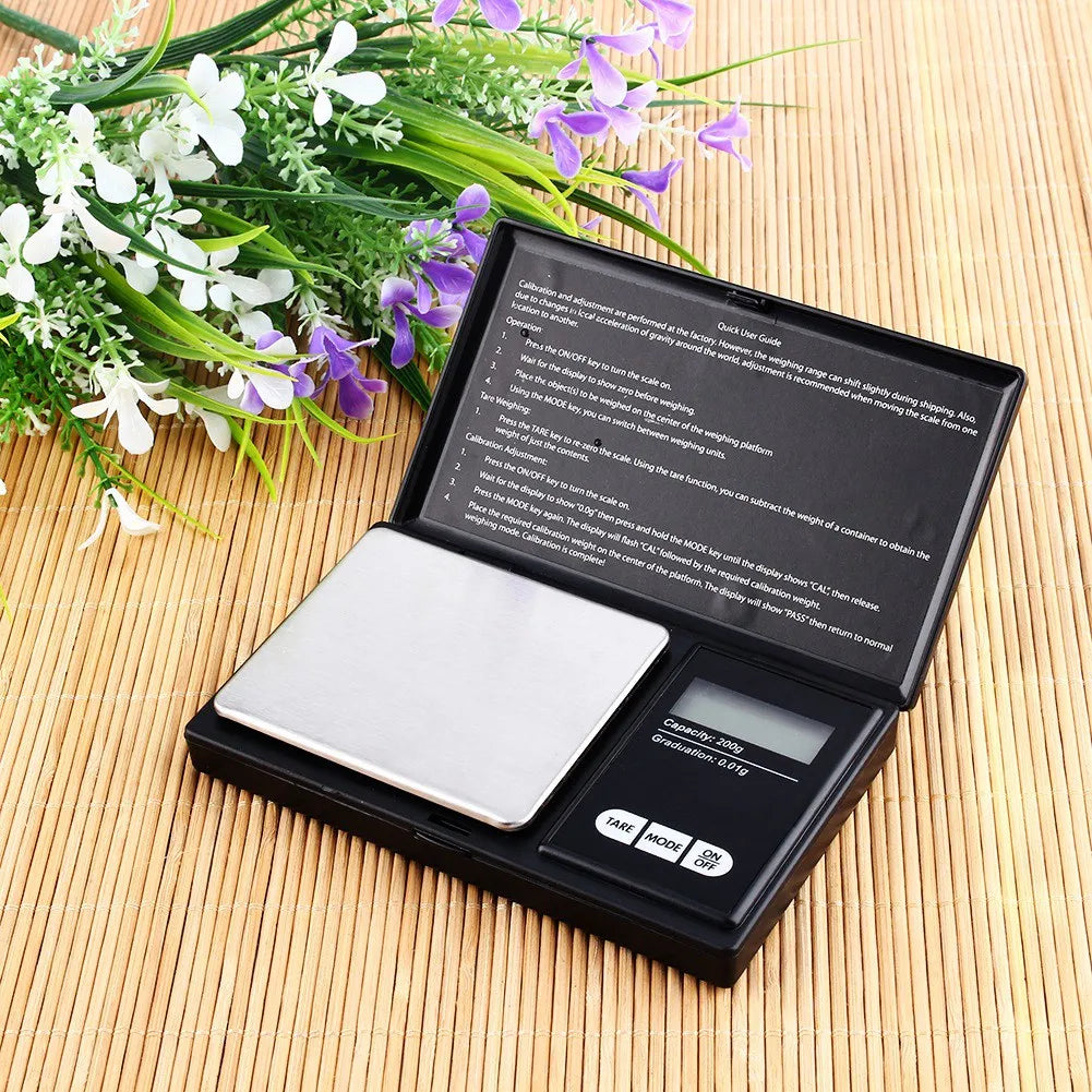 200g X 0.01g Portable Digital Scale
