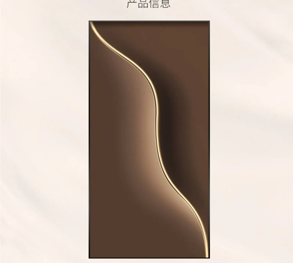 Abstract Line, Led Light, Hanging Mural Wall Lamp