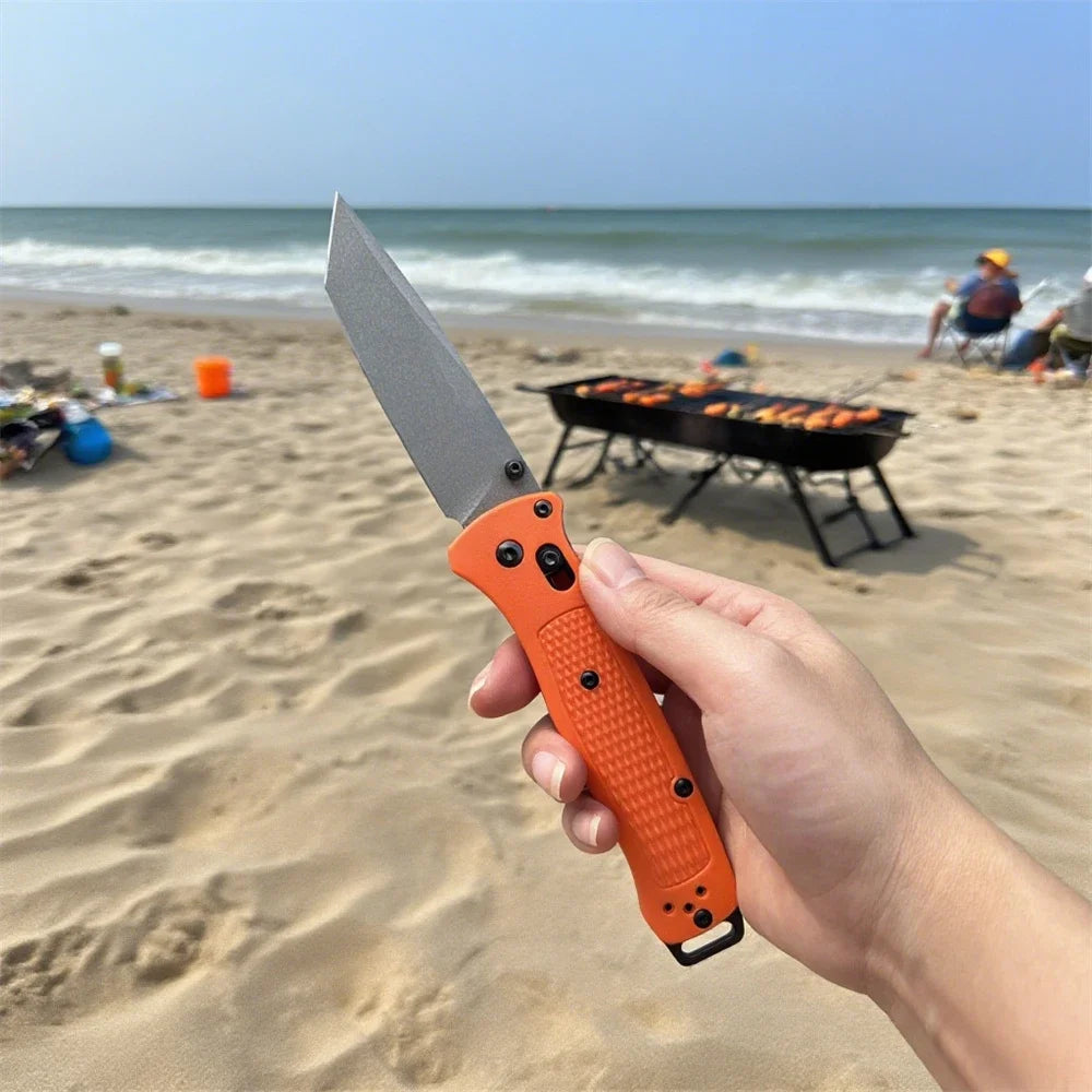 Manual Folding Pocket Knife Nylon Handle