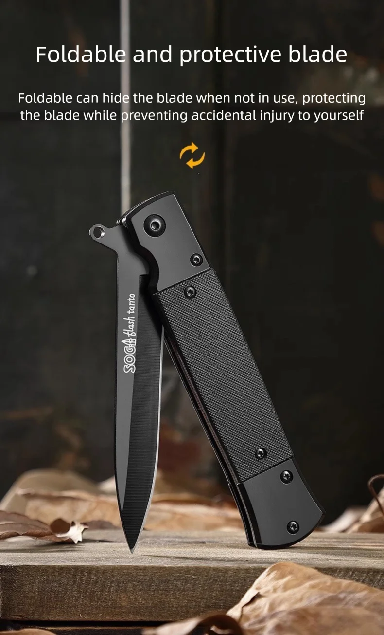 steel folding knife