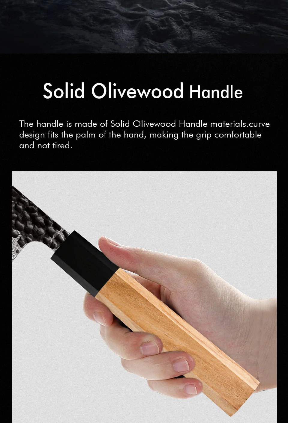 Damascus Steel Kitchen Knives, Japanese Hand Forged