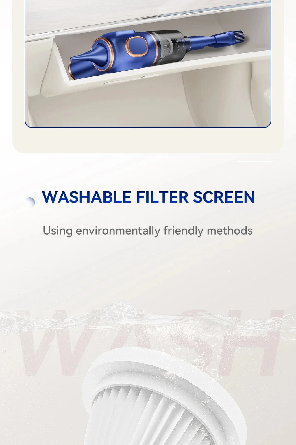 5 in1 Wireless Automobile Portable Vacuum Cleaner