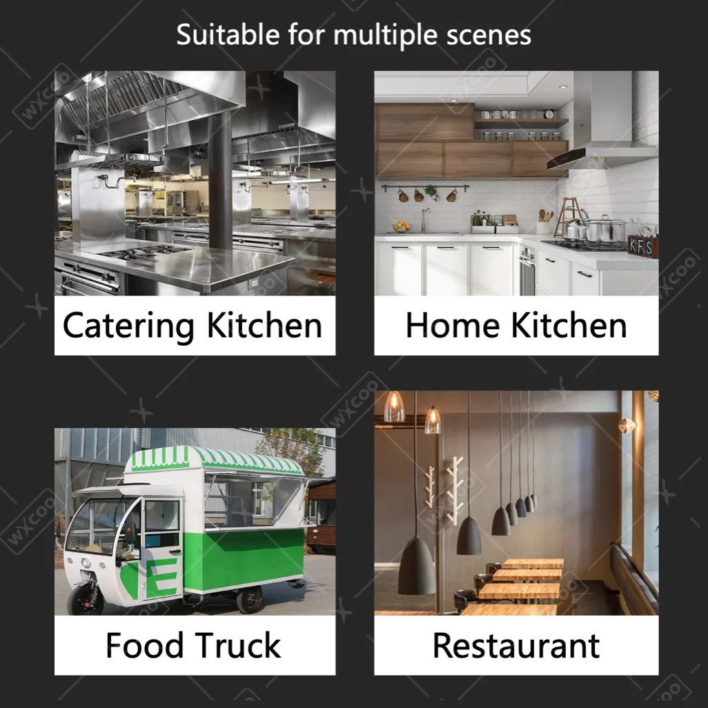 8PCS Professional Kitchen Chef Knife Set Stainless Steel