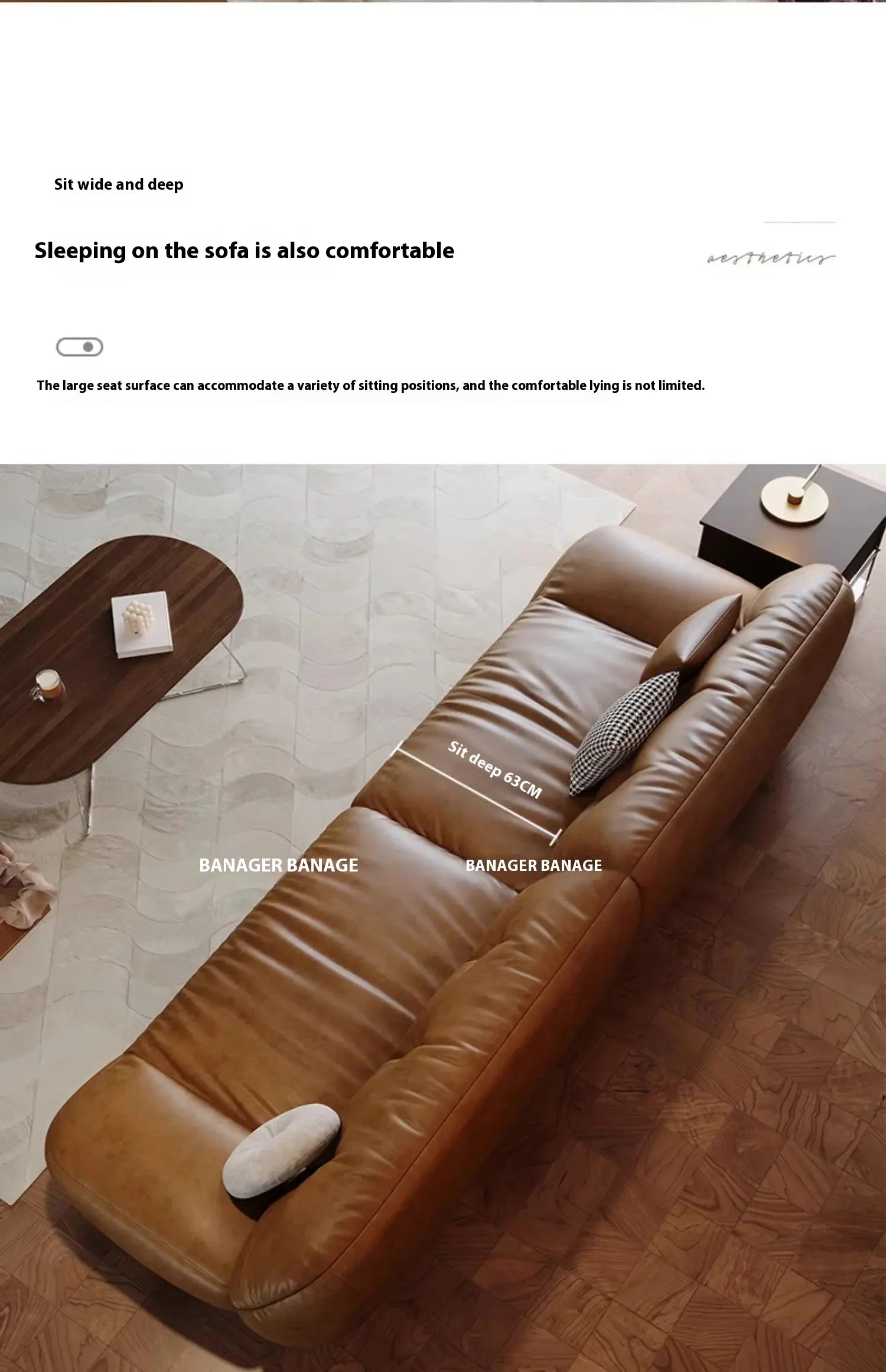 Leatherette Living Room Sectional Sofa Sets