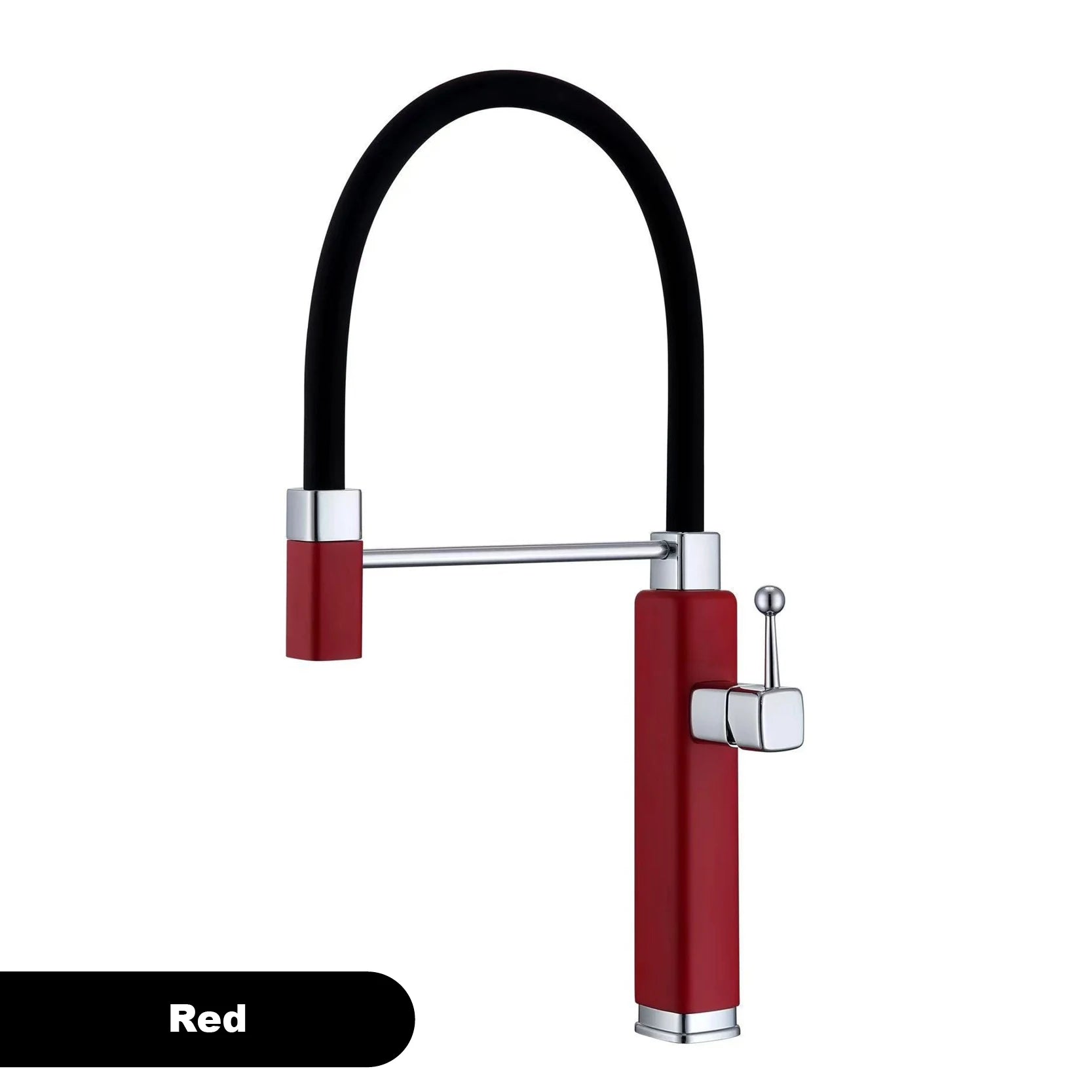 kitchen faucet with single handle, pull-out Spray