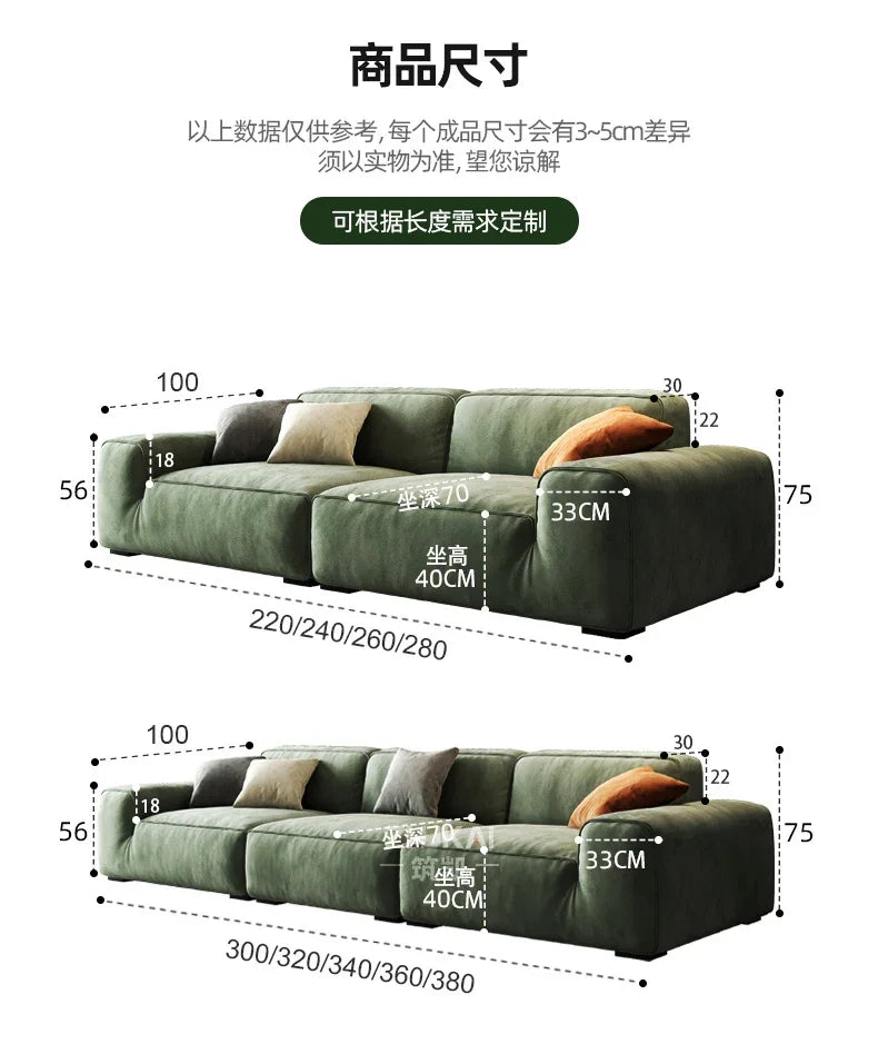 Fabric Corner Modular Living Room Sofas