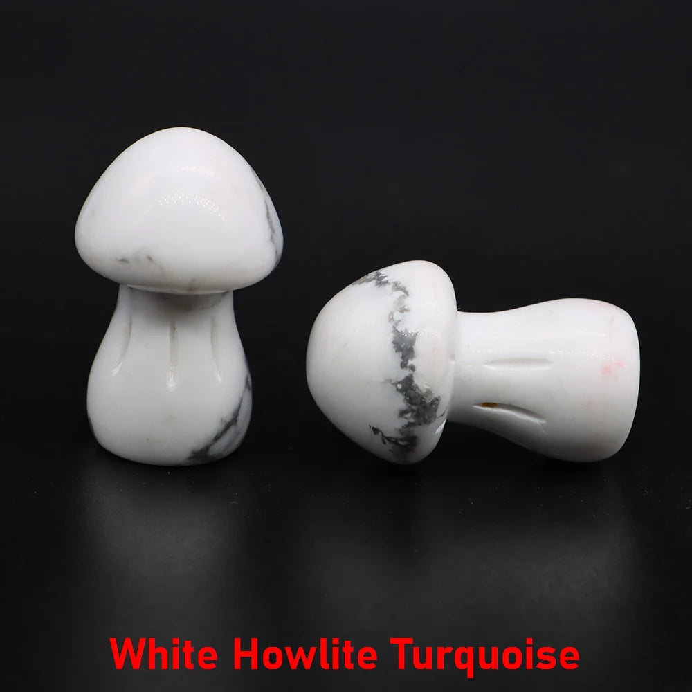 1.5" Crystal Mushroom Mineral Healing Home Decoration