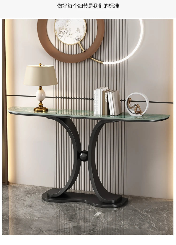Hallway Lobby Marble Console Table