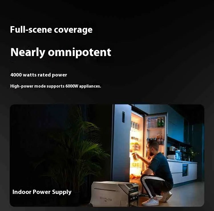 4000W, 220v, Emergency Portable Power Supply