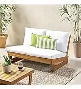 Loveseat Sofa. Beige, Grey, Emerald, Blackberry