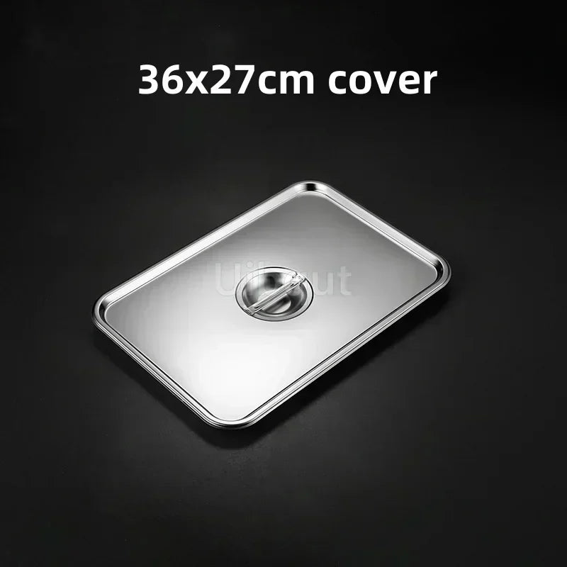 Stainless Steel Trays, Storage, Kitchen Containers, Lids